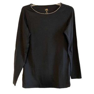 Belle by Kim Gravel Time To Shine TripleLuxe Knit Top XX SMALL (202)